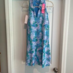 Lilly Pulitzer Vibrant Blue and Pink Dress